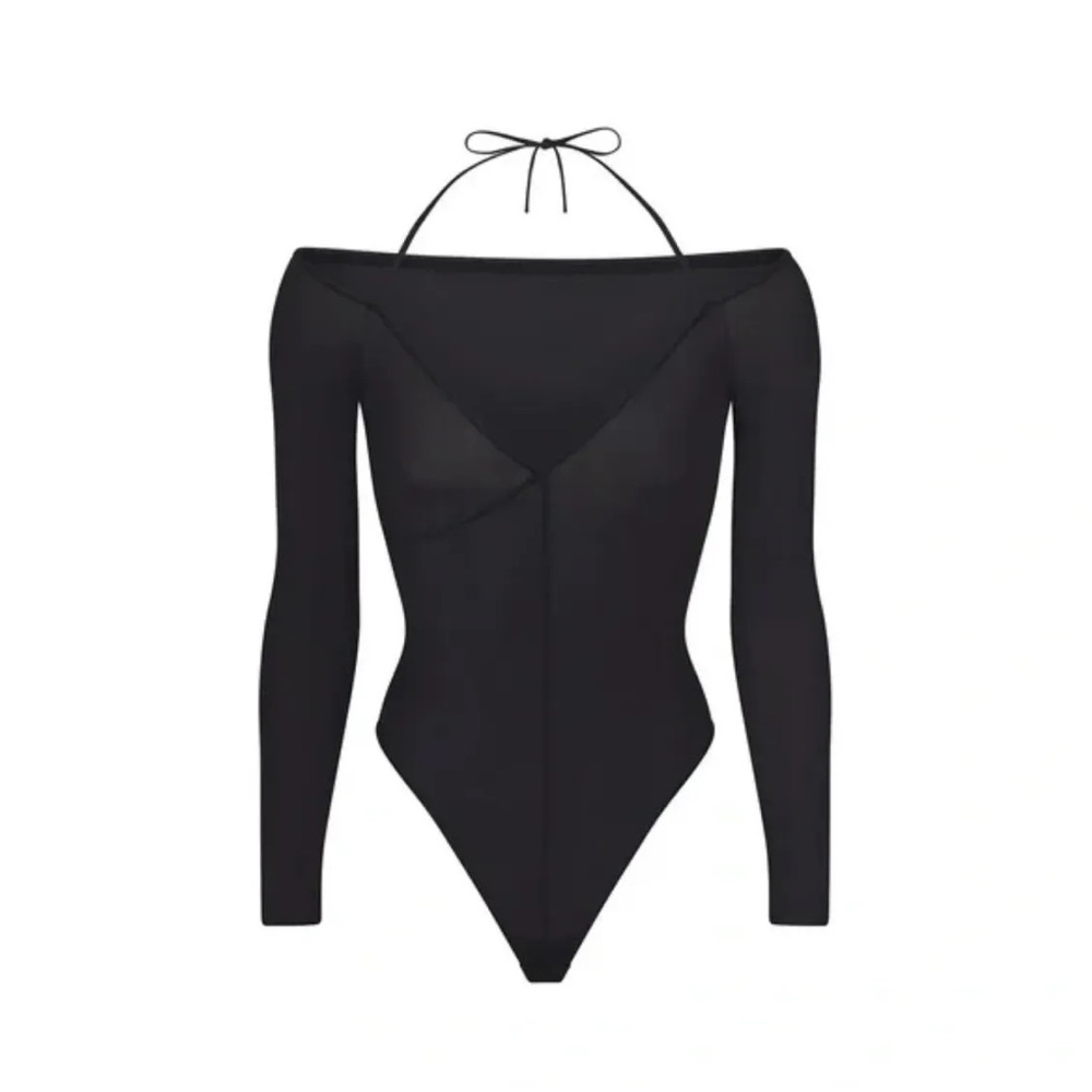 JELLY SHEER OFF THE SHOULDER
BODYSUIT